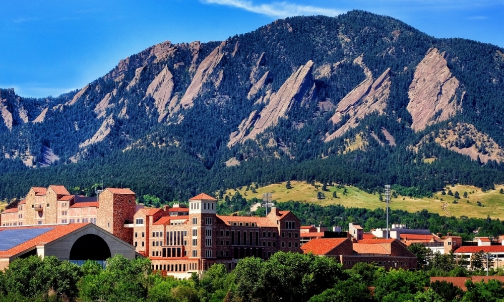 Boulder, Colorado - vegans touring North America hills and mountains