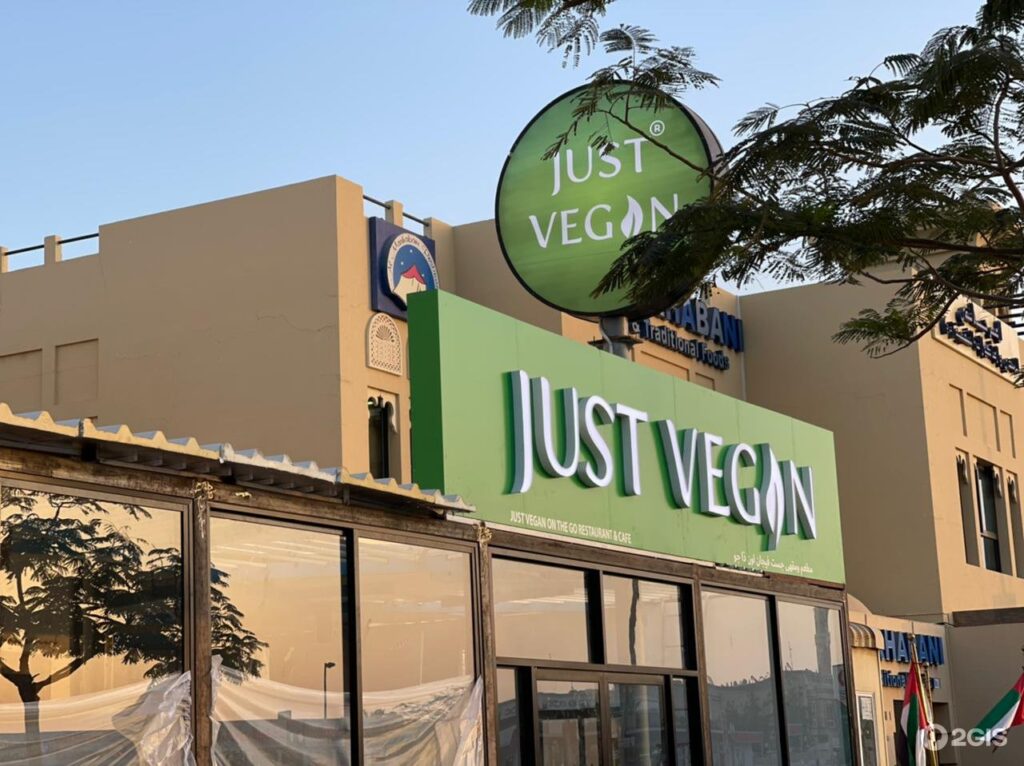 Just Vegan Jumeirah - tasty vegan food in Dubai lunch