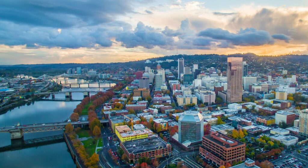 Portland Oregon Portland, Oregon - vegan in North America for organic vegan food