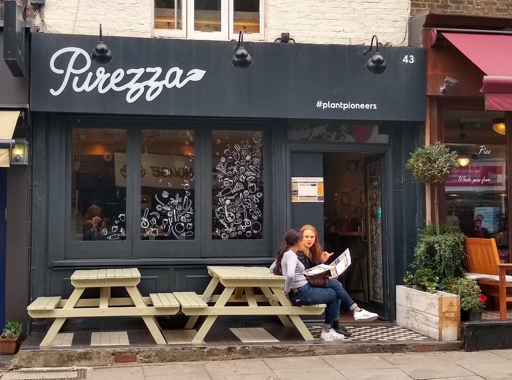 Purezza restaurant in London for breakfast with average budget
