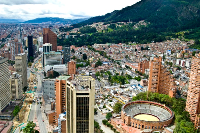 Bogota Colombia Bogota, Colombia - Overseas vegan travel