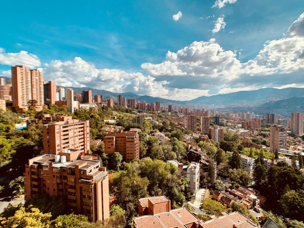 Medellin, Colombia - for best veggies restaurant in South America