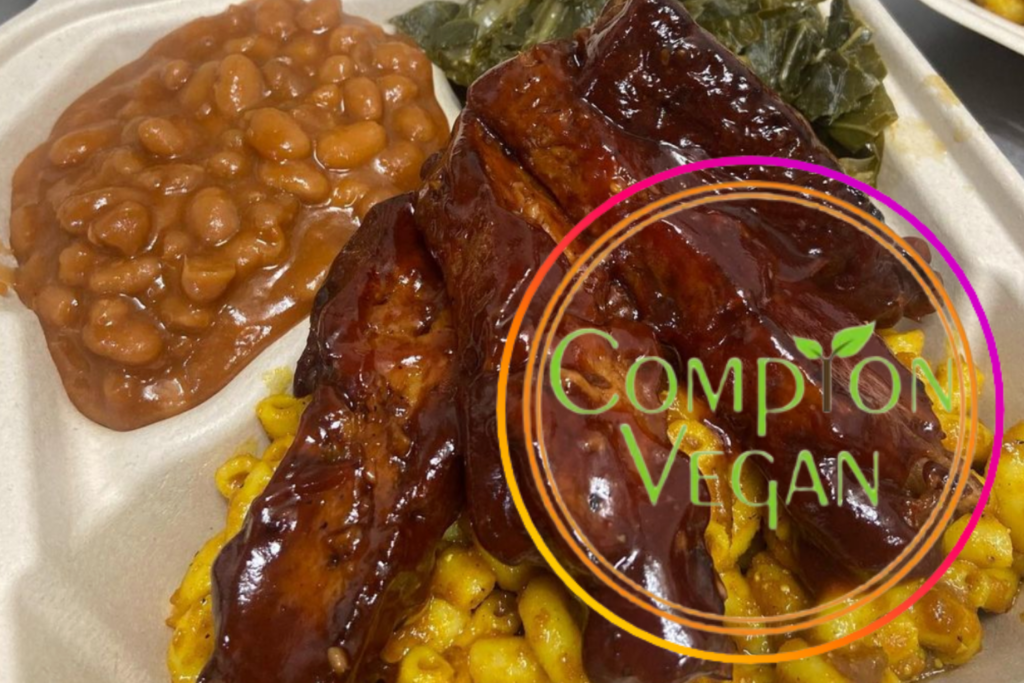 Compton Vegan Bbq Los Angelos California